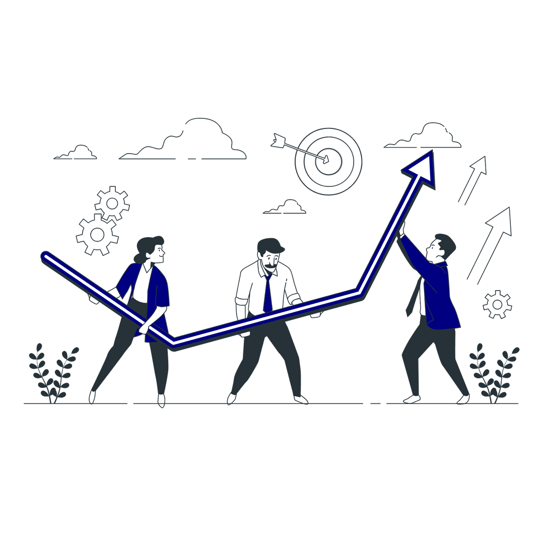 Students collaborating for the Ambassador Program